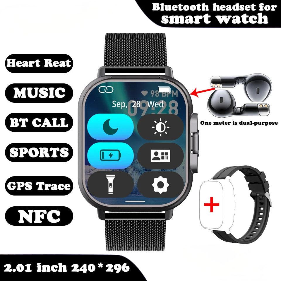 Smartwatch with Earbuds – gallery image 12 | Buzzora