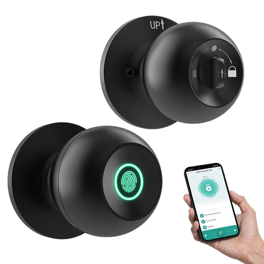 Smart Fingerprint Door Knob – main product image | Buzzora