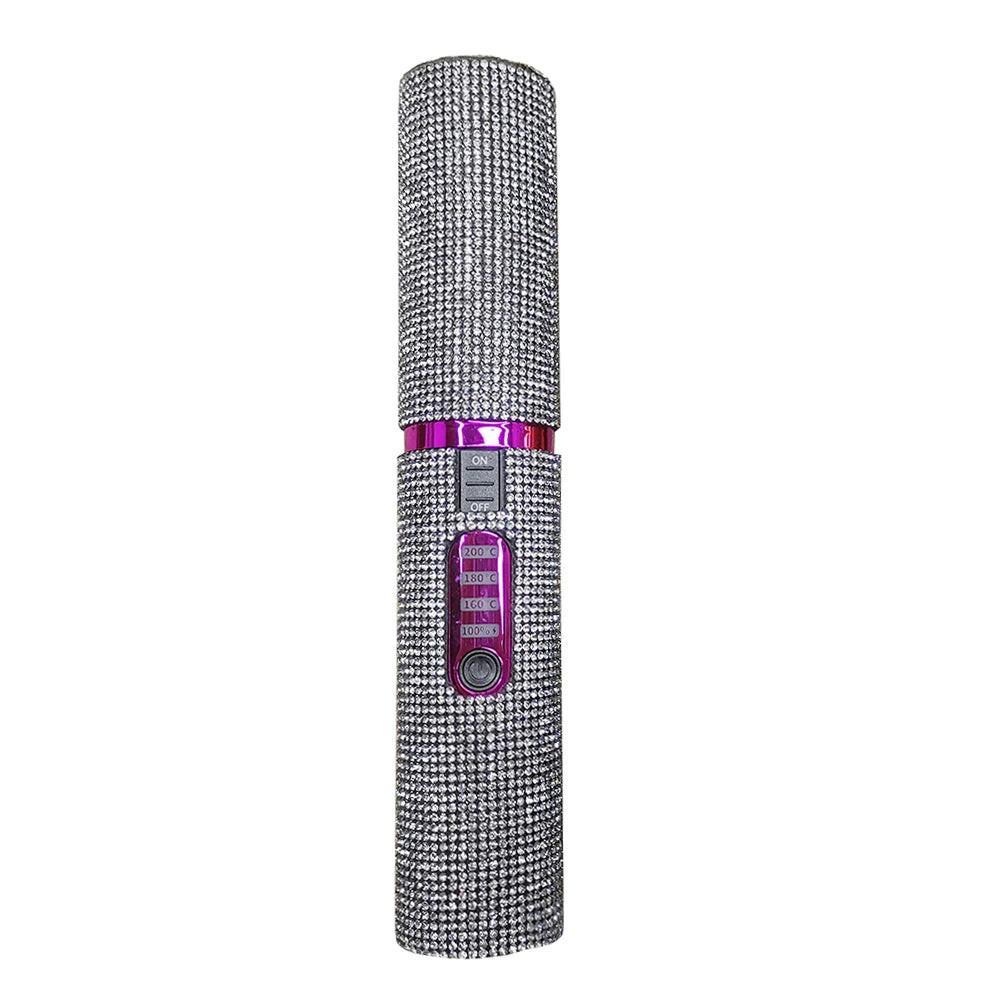 Portable Hair Straightener with Rhinestones – gallery image 10 | Buzzora