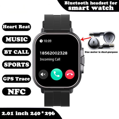 Smartwatch with Earbuds – gallery image 10 | Buzzora