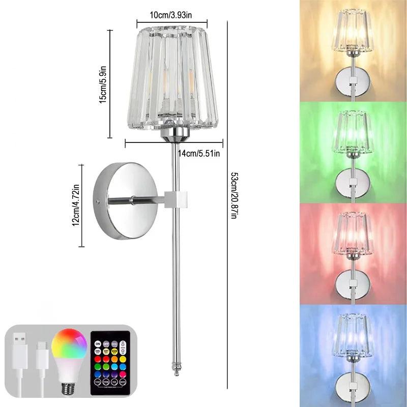 LED RGB Rechargeable Wall Lamp – gallery image 10 | Buzzora