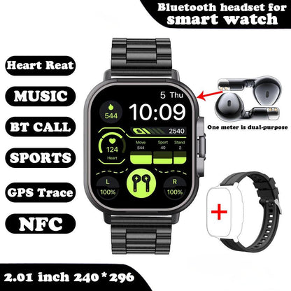 Smartwatch with Earbuds – gallery image 11 | Buzzora
