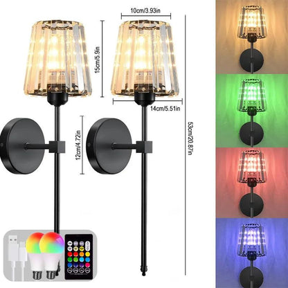 LED RGB Rechargeable Wall Lamp – gallery image 12 | Buzzora