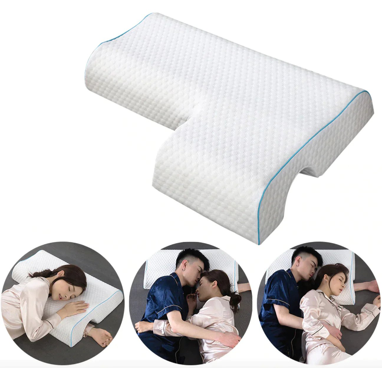 Arched Couple Pillow – main product image | Buzzora