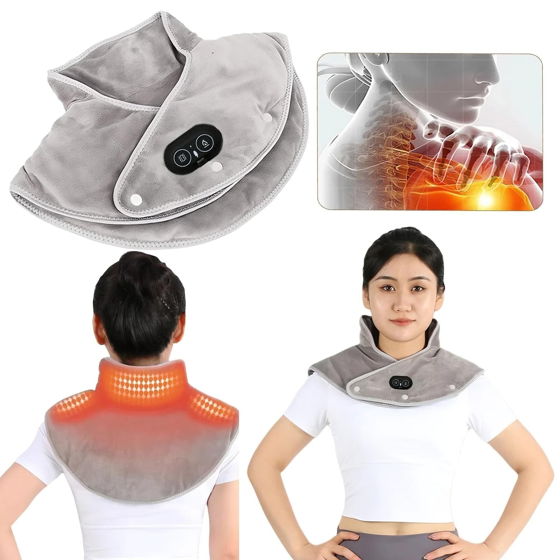 Electric Heating Shoulder & Neck Pad – main product image | Buzzora