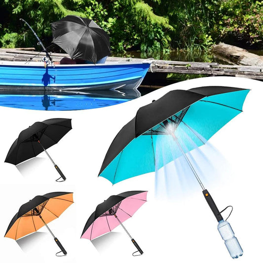 Portable Umbrella with Fan & Misting – main product image | Buzzora