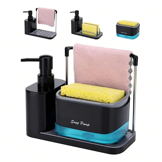 5-in-1 Kitchen Soap Dispenser Set – main product image | Buzzora