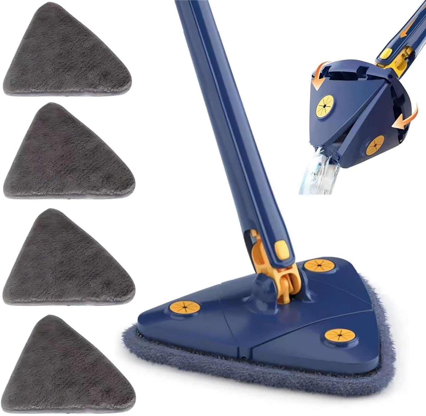 Self-Squeeze Triangular Mop – main product image | Buzzora