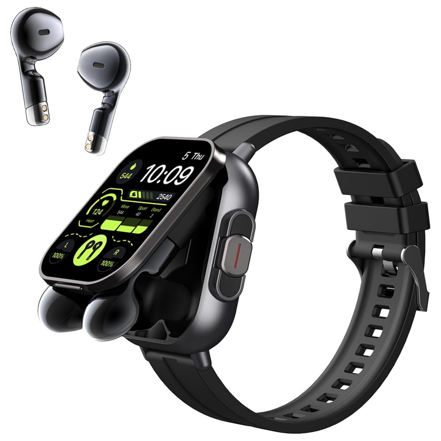 Smartwatch with Earbuds – main product image | Buzzora