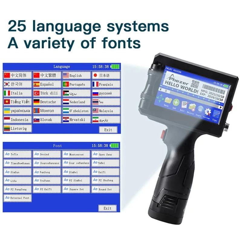 Handheld Inkjet Printer – product detail view | Buzzora