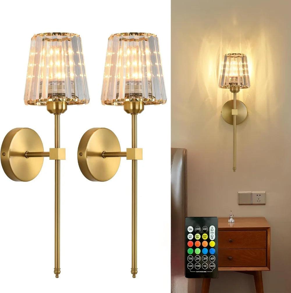LED RGB Rechargeable Wall Lamp – product detail view | Buzzora