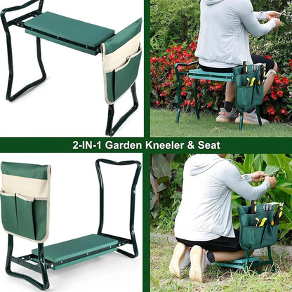Garden Kneeler Folding Chair – product detail view | Buzzora