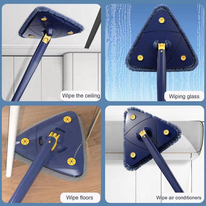 Self-Squeeze Triangular Mop – product detail view | Buzzora