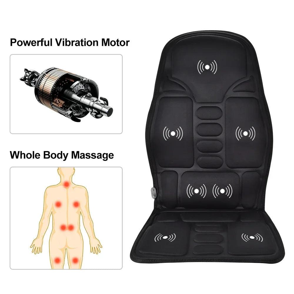 Vibrating Massage Chair Pad – product detail view | Buzzora