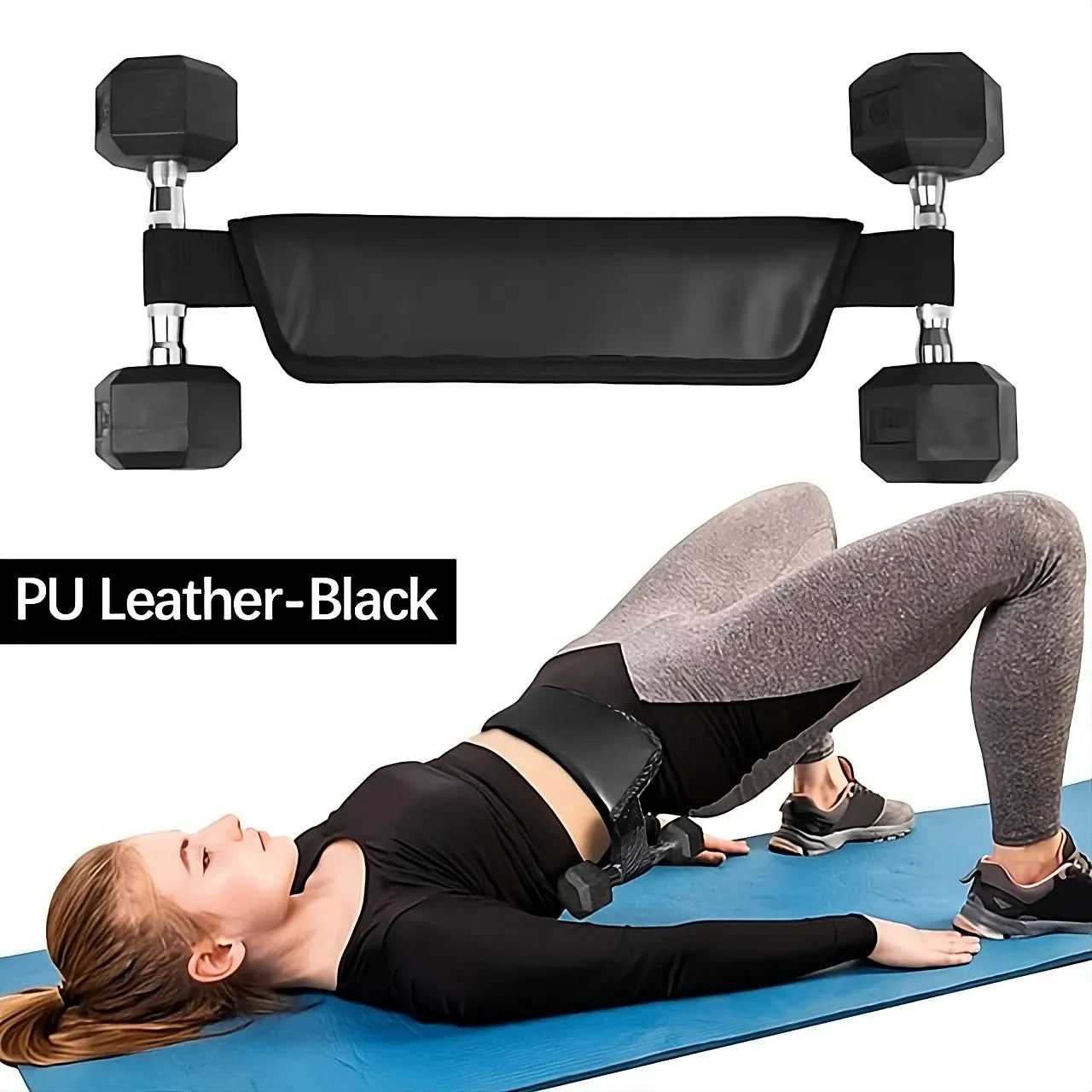 Hip Thrust Belt & Glute Bridge Pad – product detail view | Buzzora