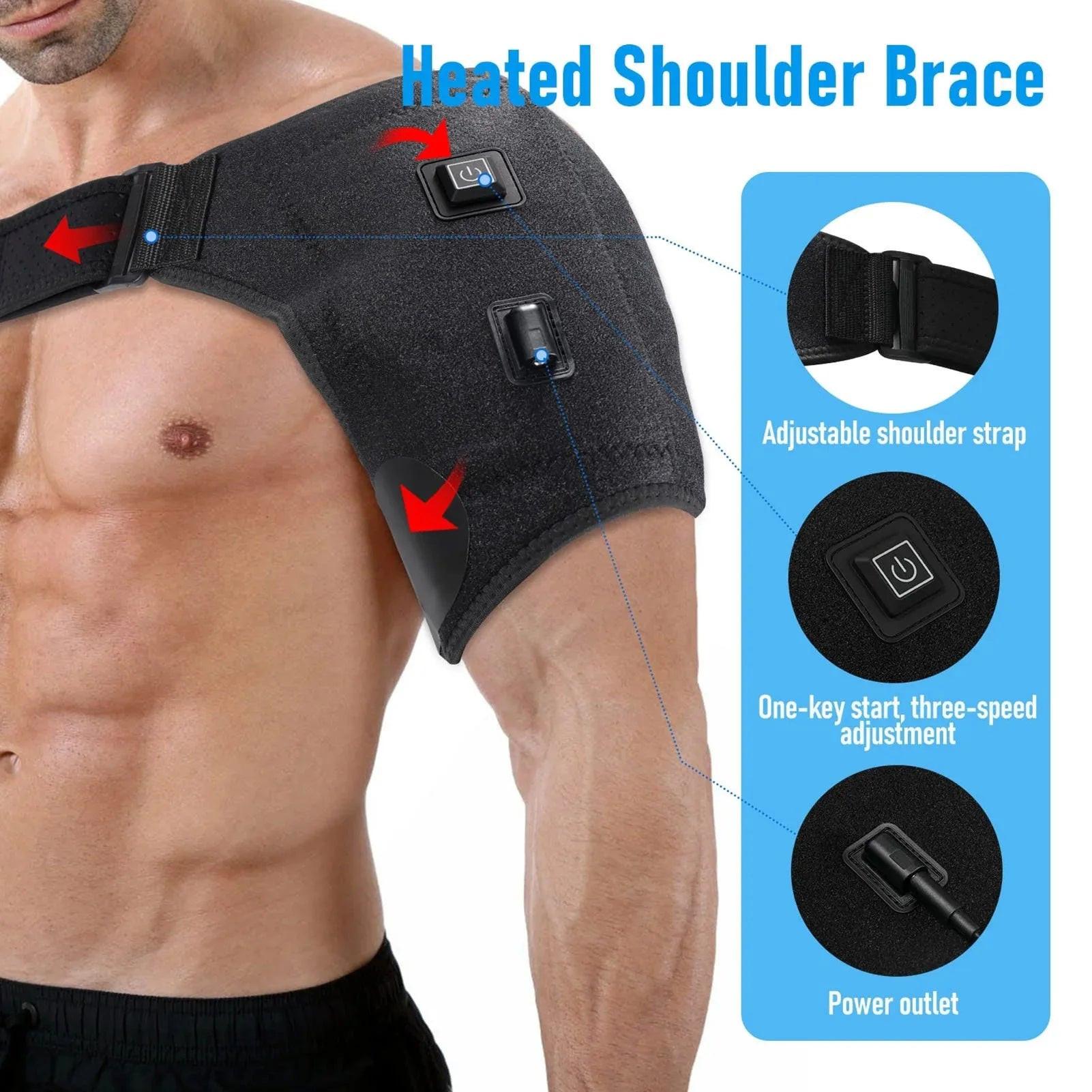 USB Heated Shoulder Brace – features and benefits | Buzzora