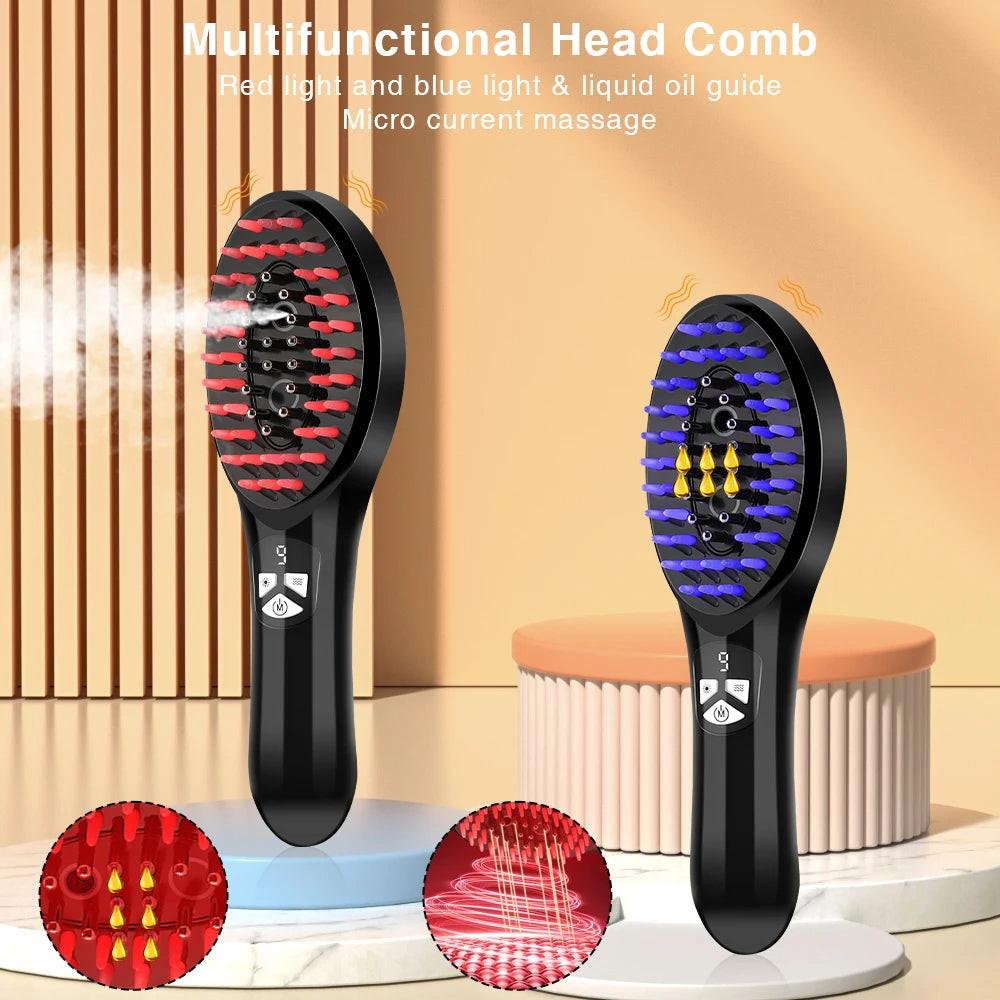EMS Electric Spray Massage Comb – features and benefits | Buzzora