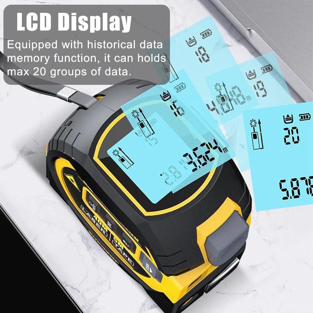 3-in-1 Laser Measure Tape – features and benefits | Buzzora