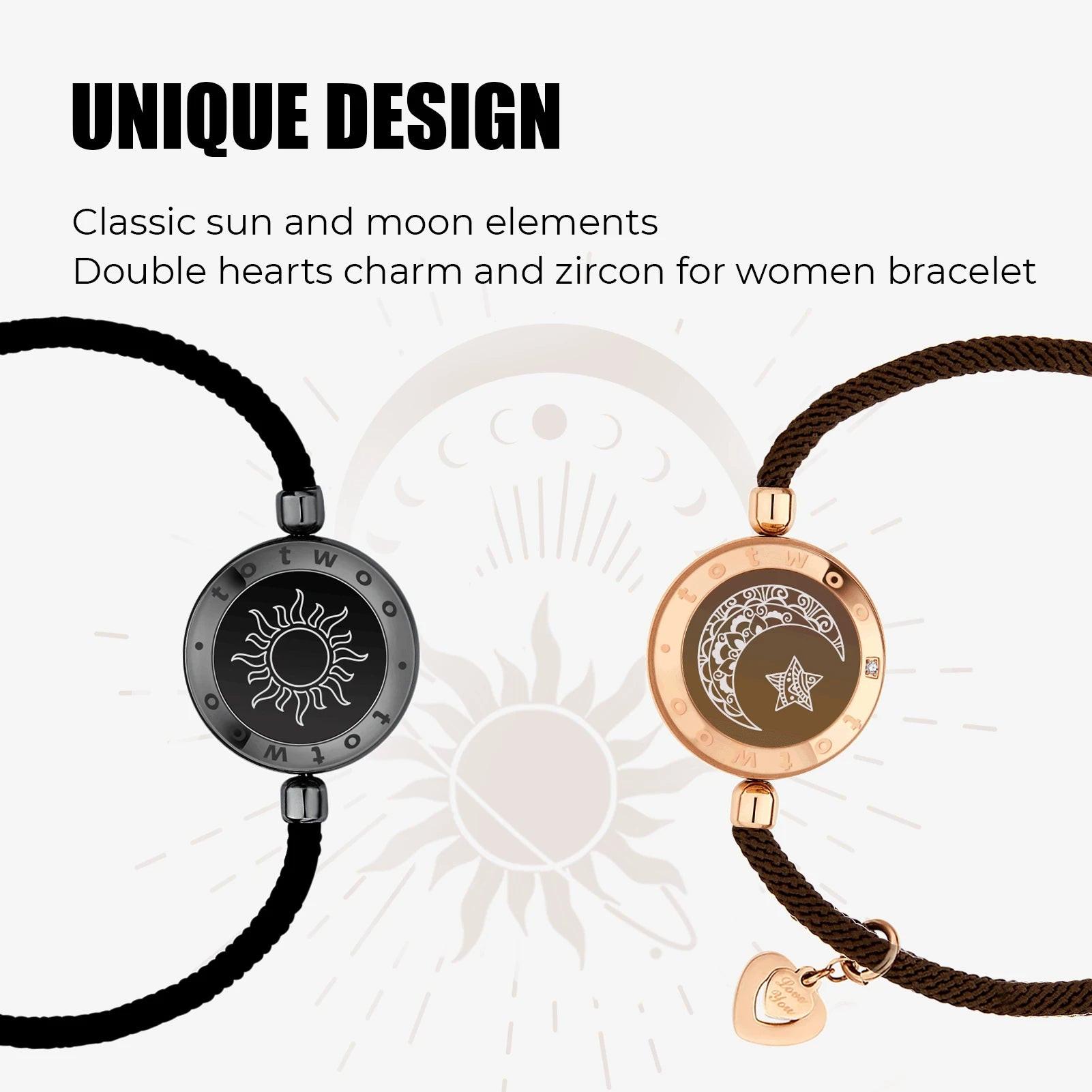 Sun Moon Totwoo Love Bracelets – size and color options | Buzzora