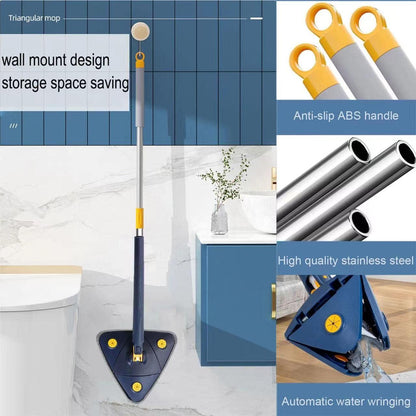 Self-Squeeze Triangular Mop – size and color options | Buzzora