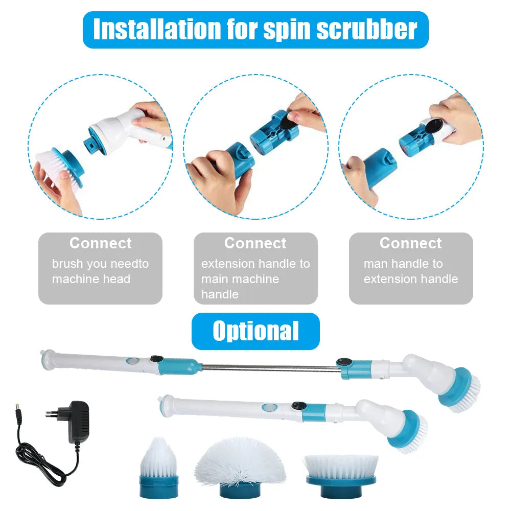 Electric Spin Cleaner – size and color options | Buzzora
