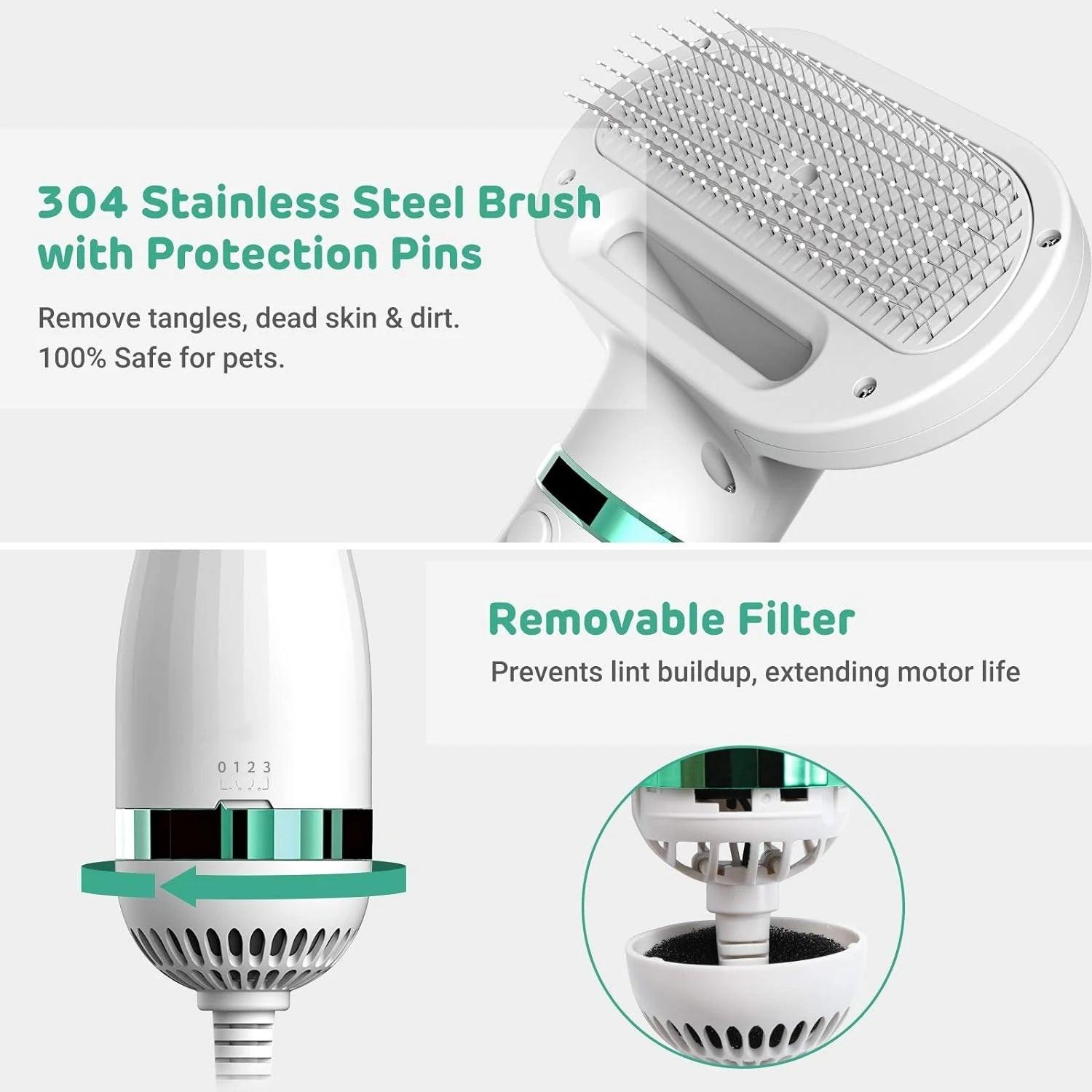 Pet Drying Brush – size and color options | Buzzora