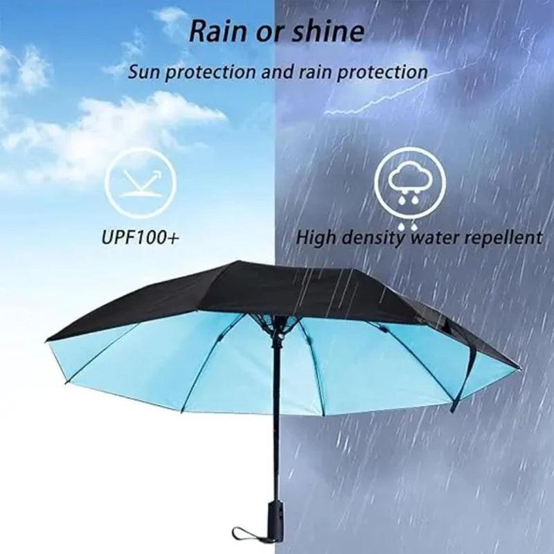 Portable Umbrella with Fan & Misting – size and color options | Buzzora