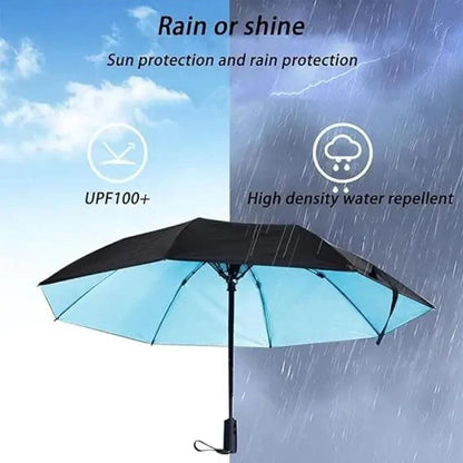Portable Umbrella with Fan & Misting – size and color options | Buzzora