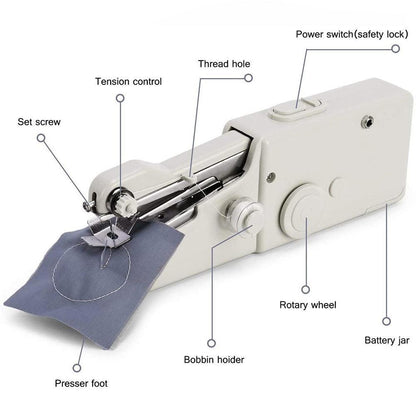 Handheld Sewing Machine – size and color options | Buzzora