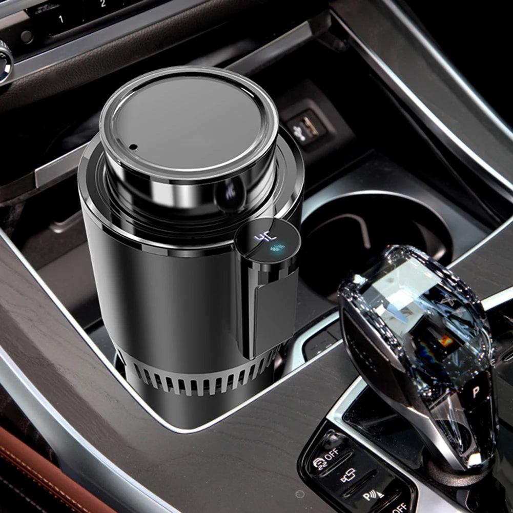 Cooling & Heating Car Cup Holder – lifestyle use photo | Buzzora