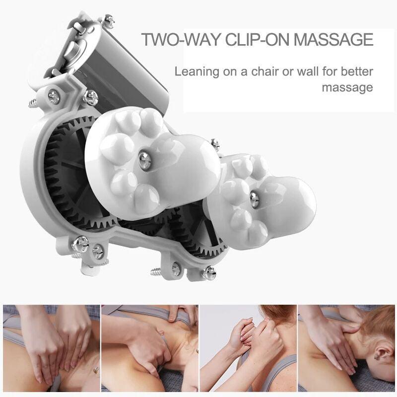 U-Shaped Neck Massager Pillow – lifestyle use photo | Buzzora
