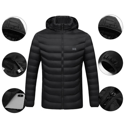USB Heated Jacket – lifestyle use photo | Buzzora