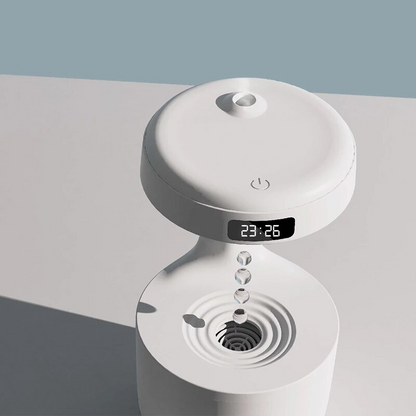 Anti-Gravity Water Drop Humidifier – lifestyle use photo | Buzzora