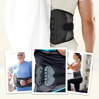 Adjustable Lumbar Support Belt – lifestyle use photo | Buzzora