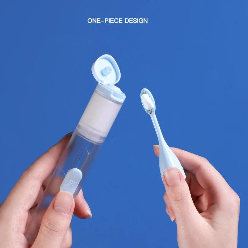Portable 3-in-1 Toothbrush Set – additional angle | Buzzora
