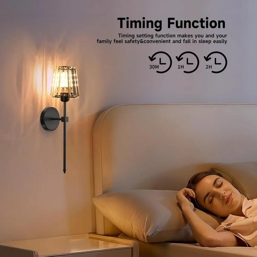 LED RGB Rechargeable Wall Lamp – additional angle | Buzzora