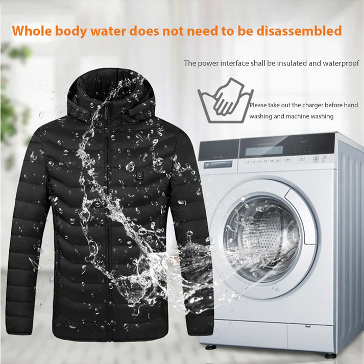 USB Heated Jacket – additional angle | Buzzora