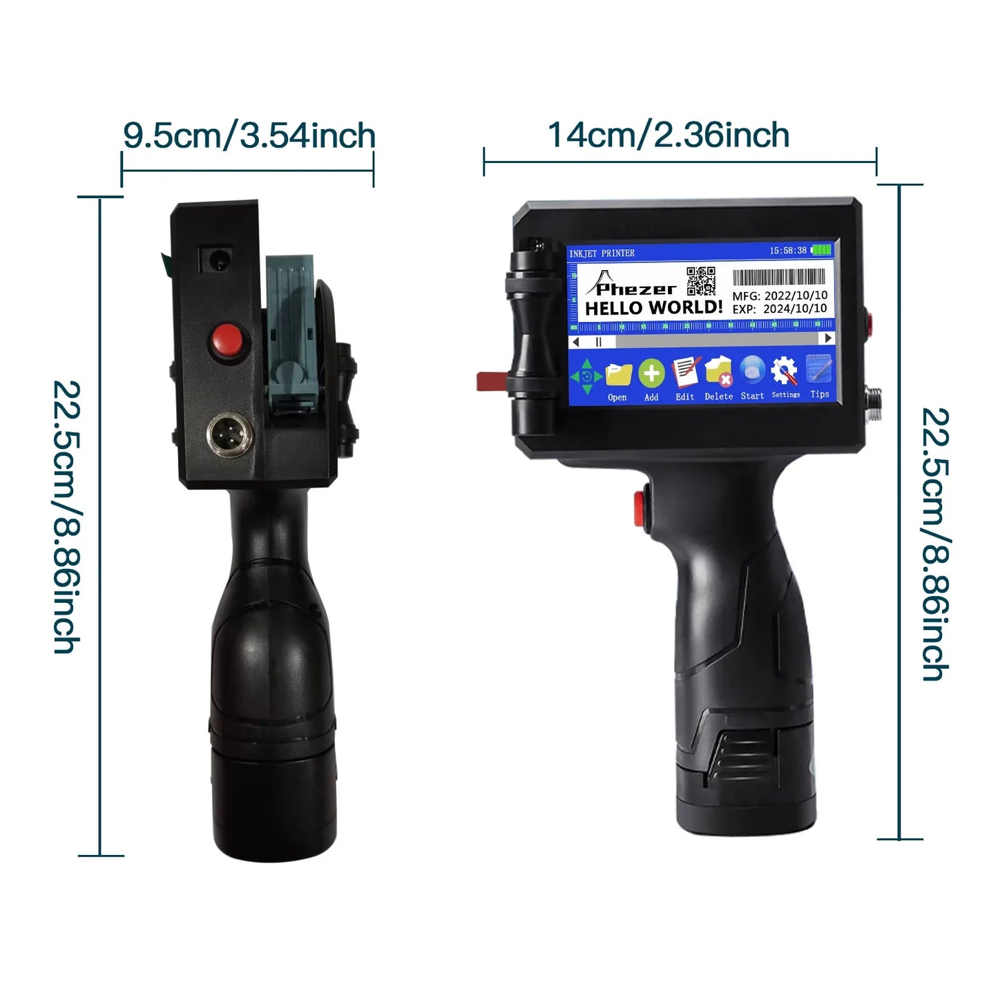 Handheld Inkjet Printer – additional angle | Buzzora