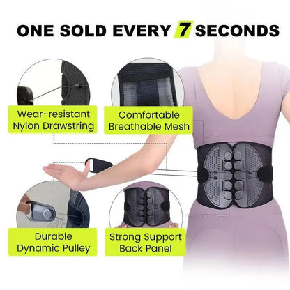 Adjustable Lumbar Support Belt – additional angle | Buzzora