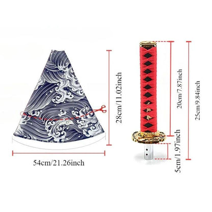 Samurai Katana Gear Shift Knob – additional angle | Buzzora