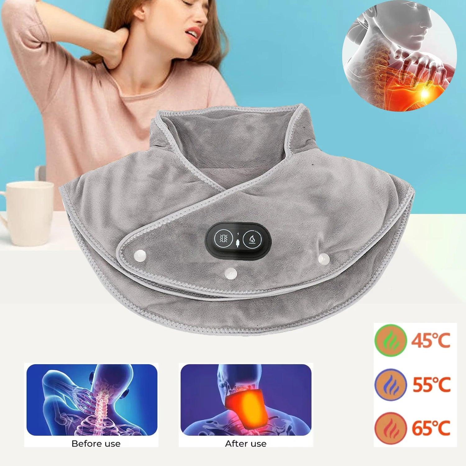 Electric Heating Shoulder & Neck Pad – additional angle | Buzzora