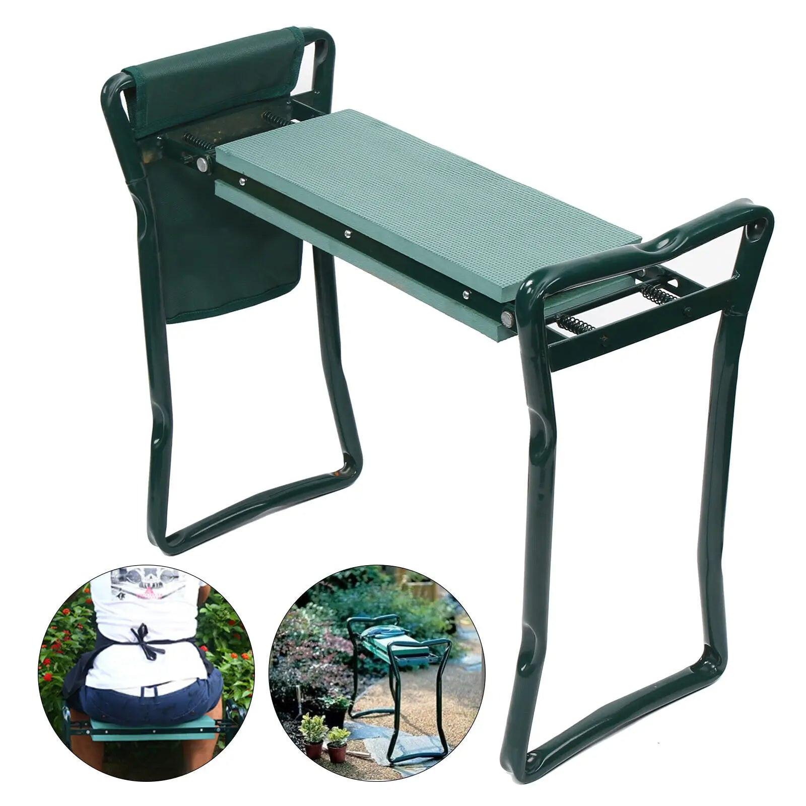 Garden Kneeler Folding Chair – additional angle | Buzzora
