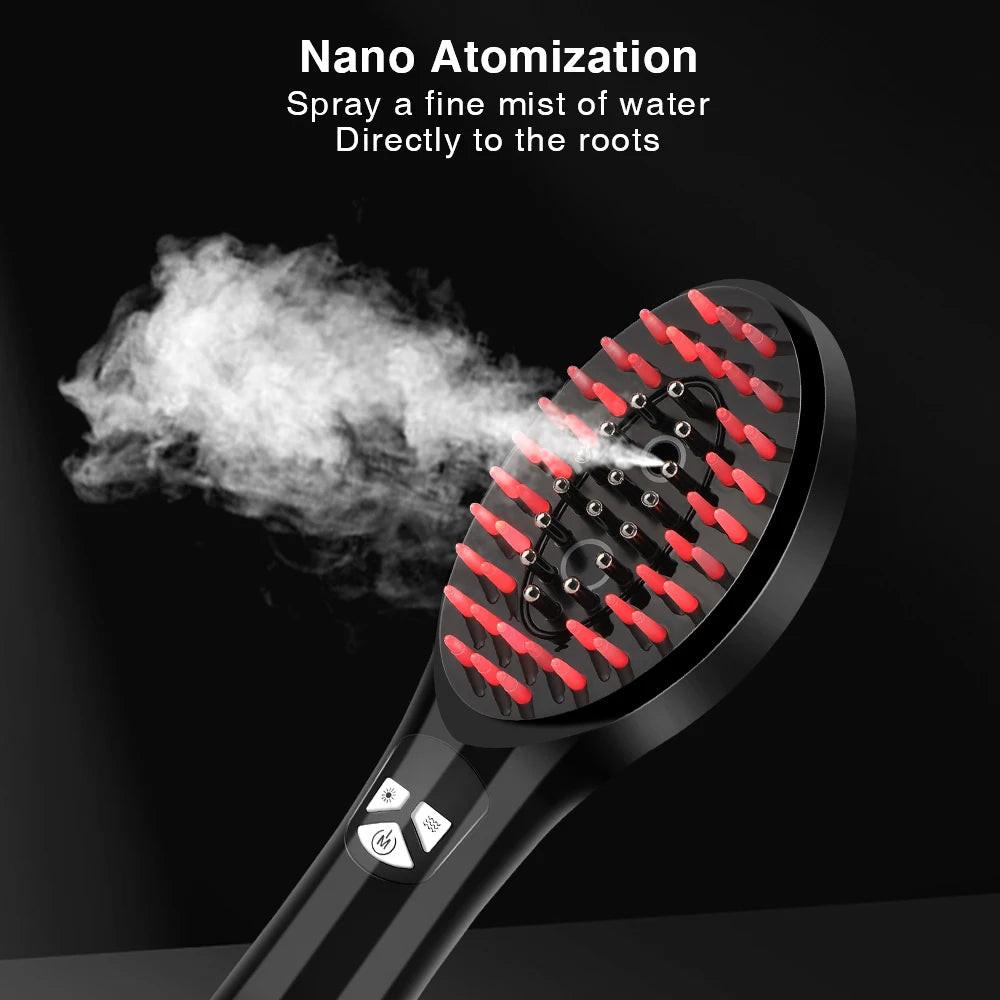 EMS Electric Spray Massage Comb – additional angle | Buzzora