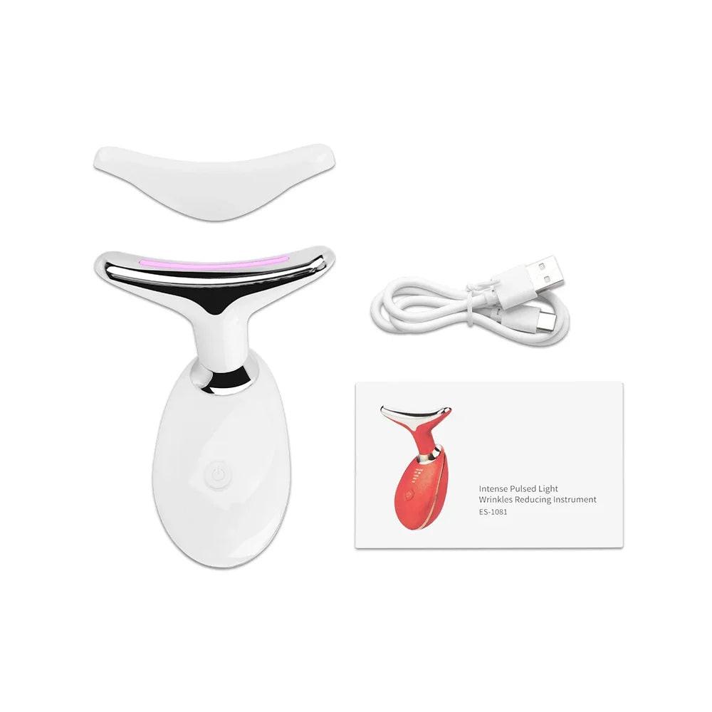 EMS Neck & Face Lifting Device – packaging and accessories | Buzzora