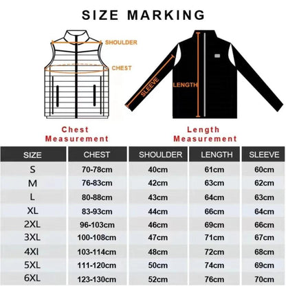 USB Heated Jacket – packaging and accessories | Buzzora