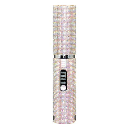 Portable Hair Straightener with Rhinestones – packaging and accessories | Buzzora