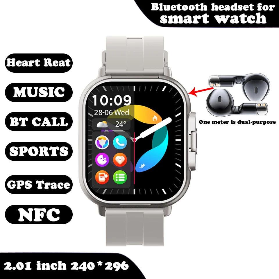 Smartwatch with Earbuds – packaging and accessories | Buzzora