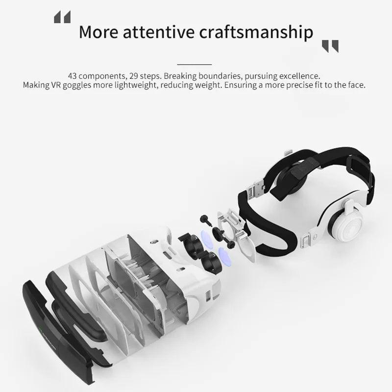 VR Headset for Smartphone – packaging and accessories | Buzzora
