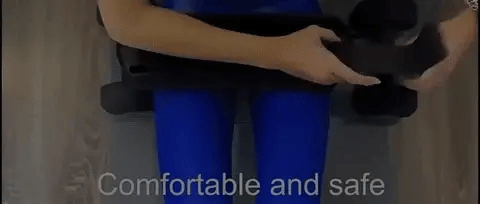 Hip Thrust Belt & Glute Bridge Pad – packaging and accessories | Buzzora