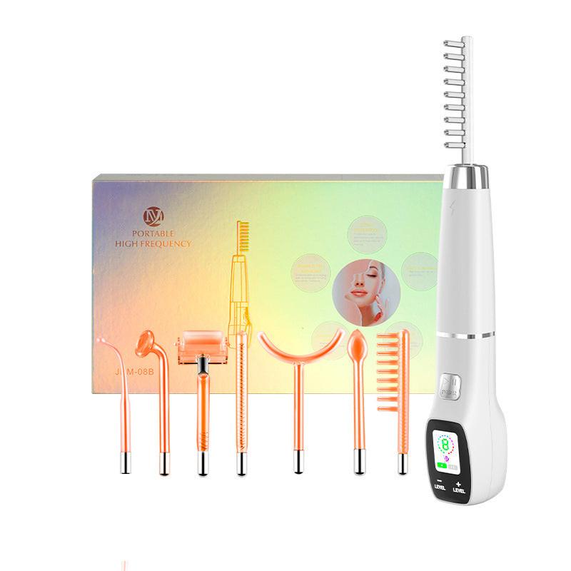 4-in-1 High Frequency Electrotherapy Wand – packaging and accessories | Buzzora